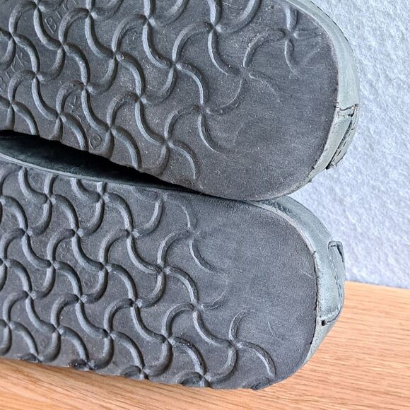 Birkenstock Super Skipper Clog Mule Shoes Gray Size 37 Narrow Vintage Rare - Picture 14 of 15